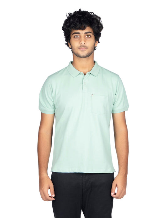 Men's Regular Fit Polo T-Shirt | Jade