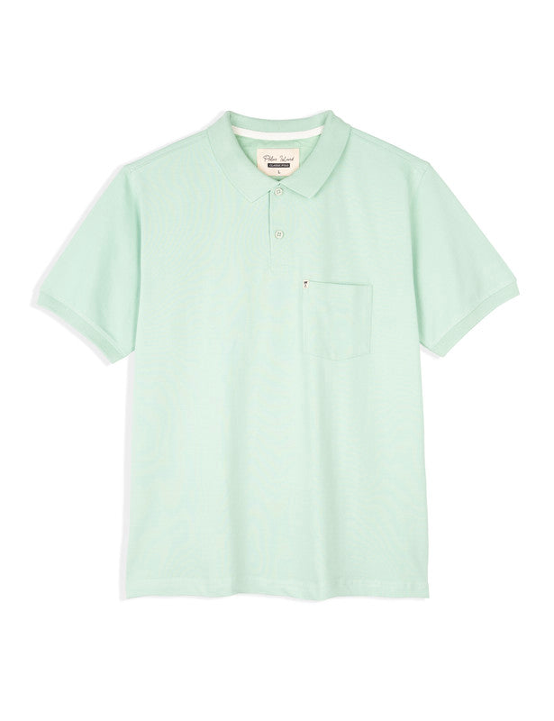Men's Regular Fit Polo T-Shirt | Jade