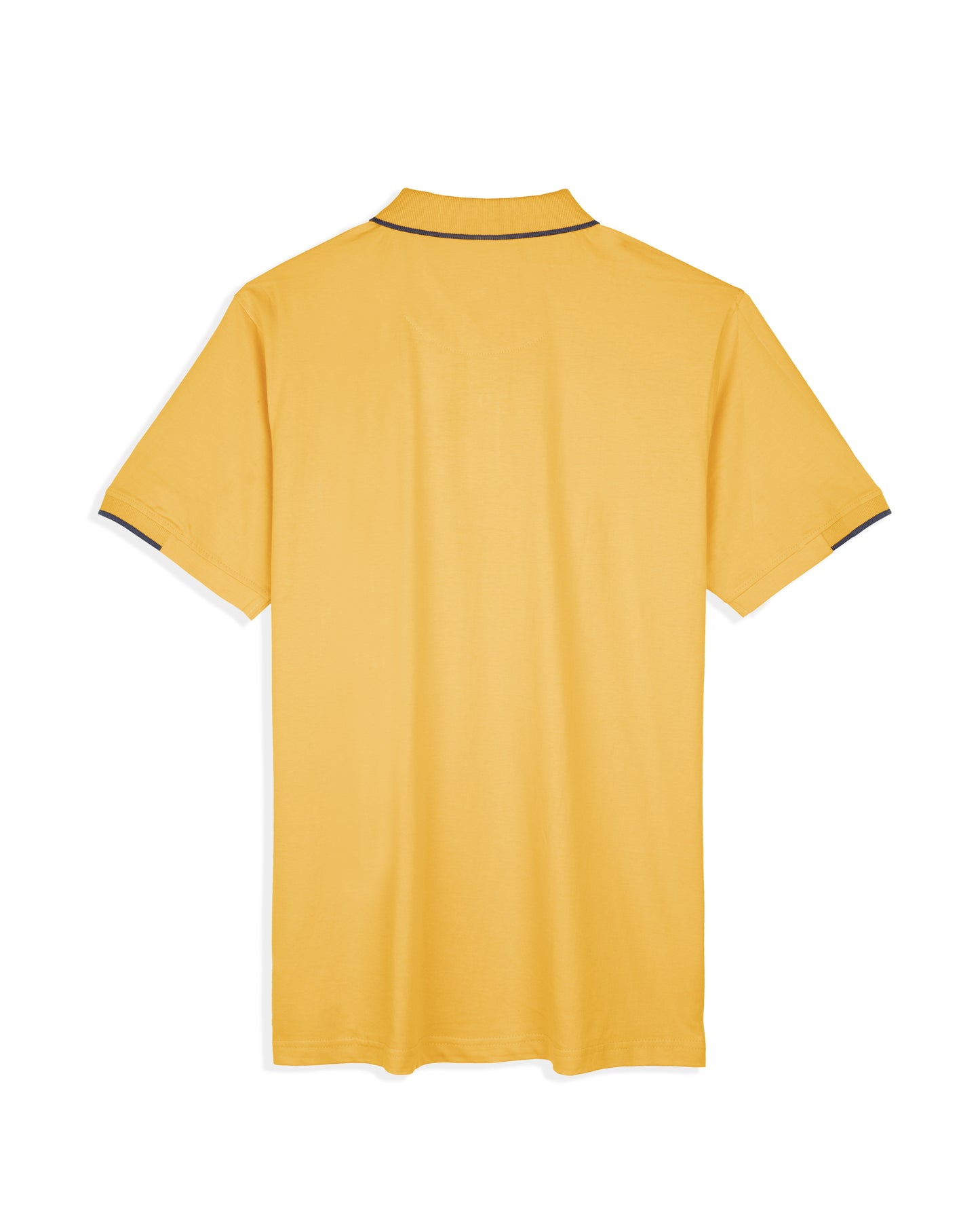 Men's Regular Fit Casual Cotton Polo T-Shirt | Mustard