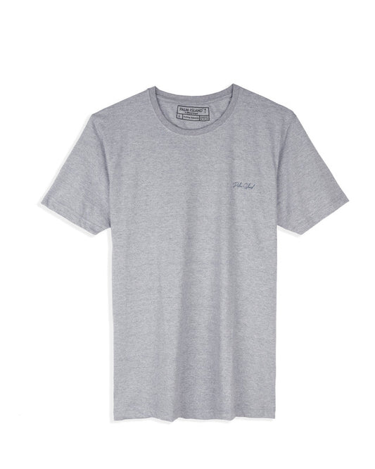 Men's Stylish Casual Regular Fit Plain Tees T-Shirt | Navy Melange