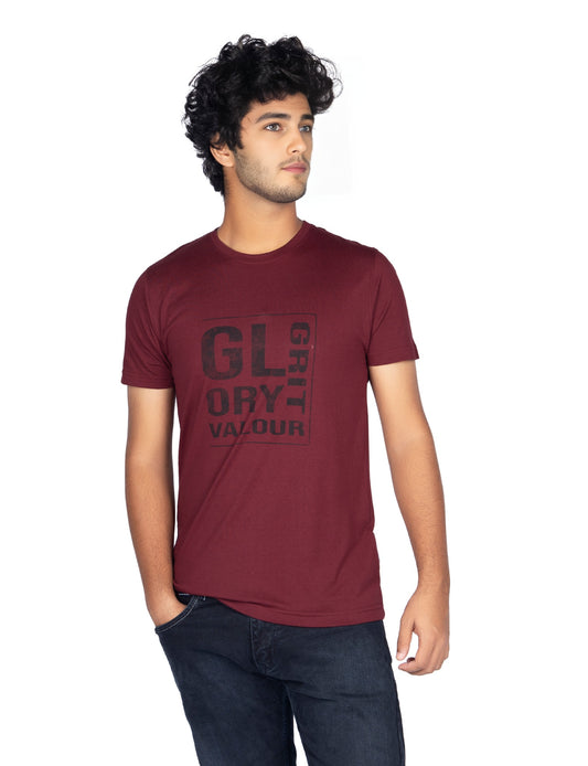Maroon Tee