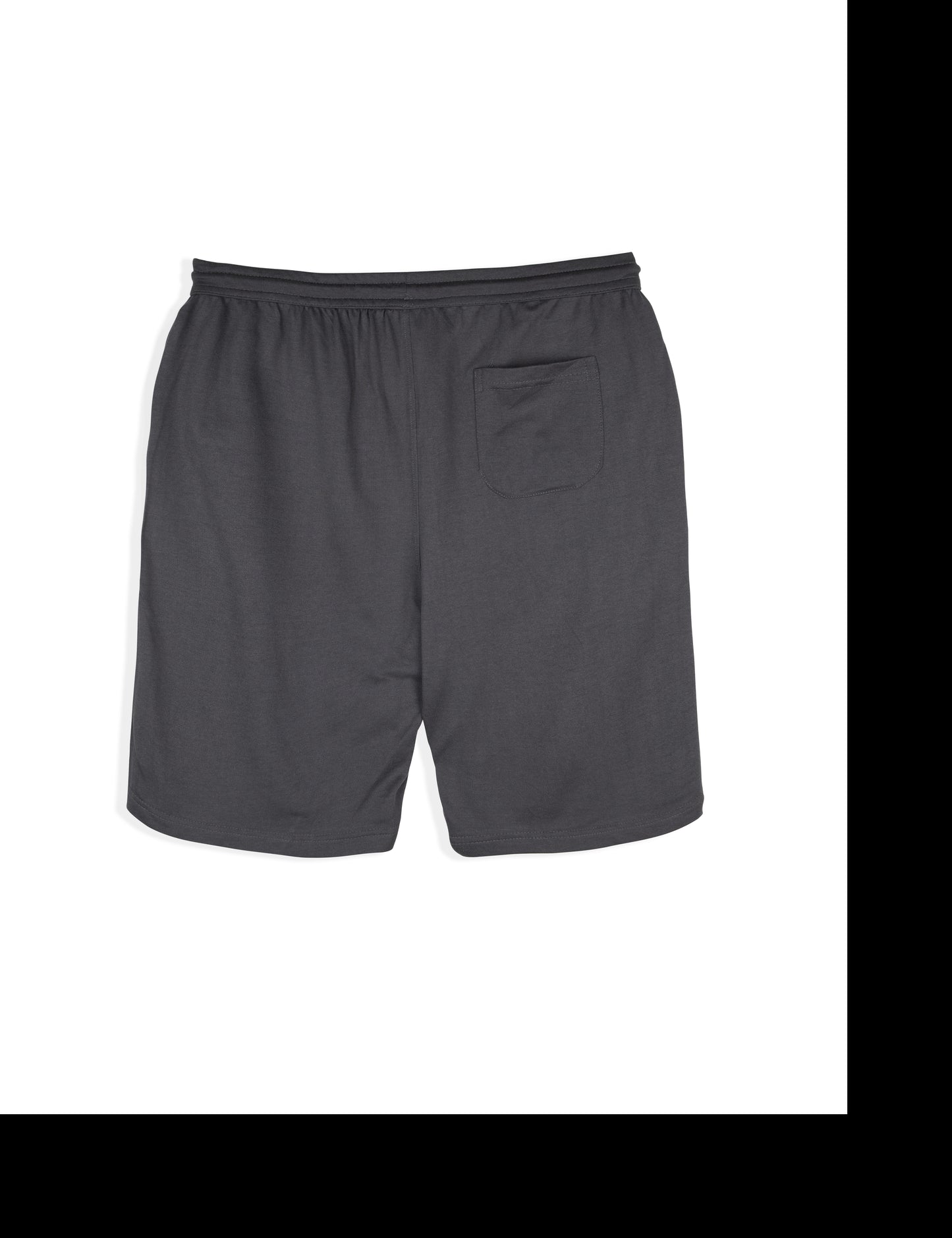 Men's Regular Fit Plain Shorts Half Pant | Smoke Grey