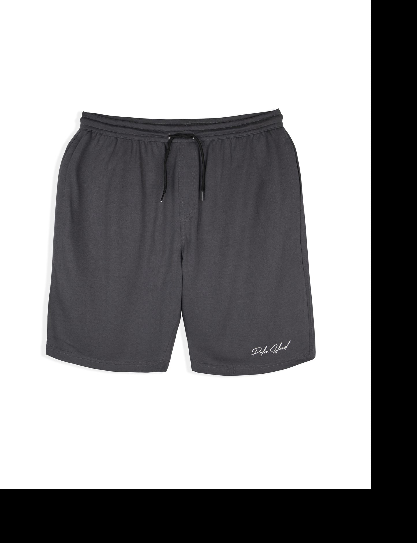 Men's Regular Fit Plain Shorts Half Pant | Smoke Grey