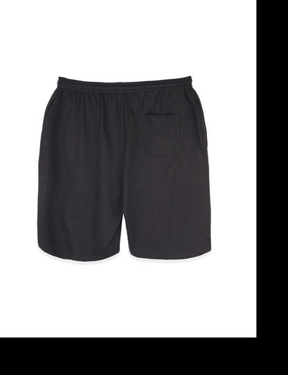 Men's Regular Fit Plain Shorts Half Pant | Black