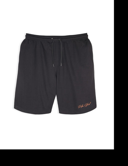 Men's Regular Fit Plain Shorts Half Pant | Black