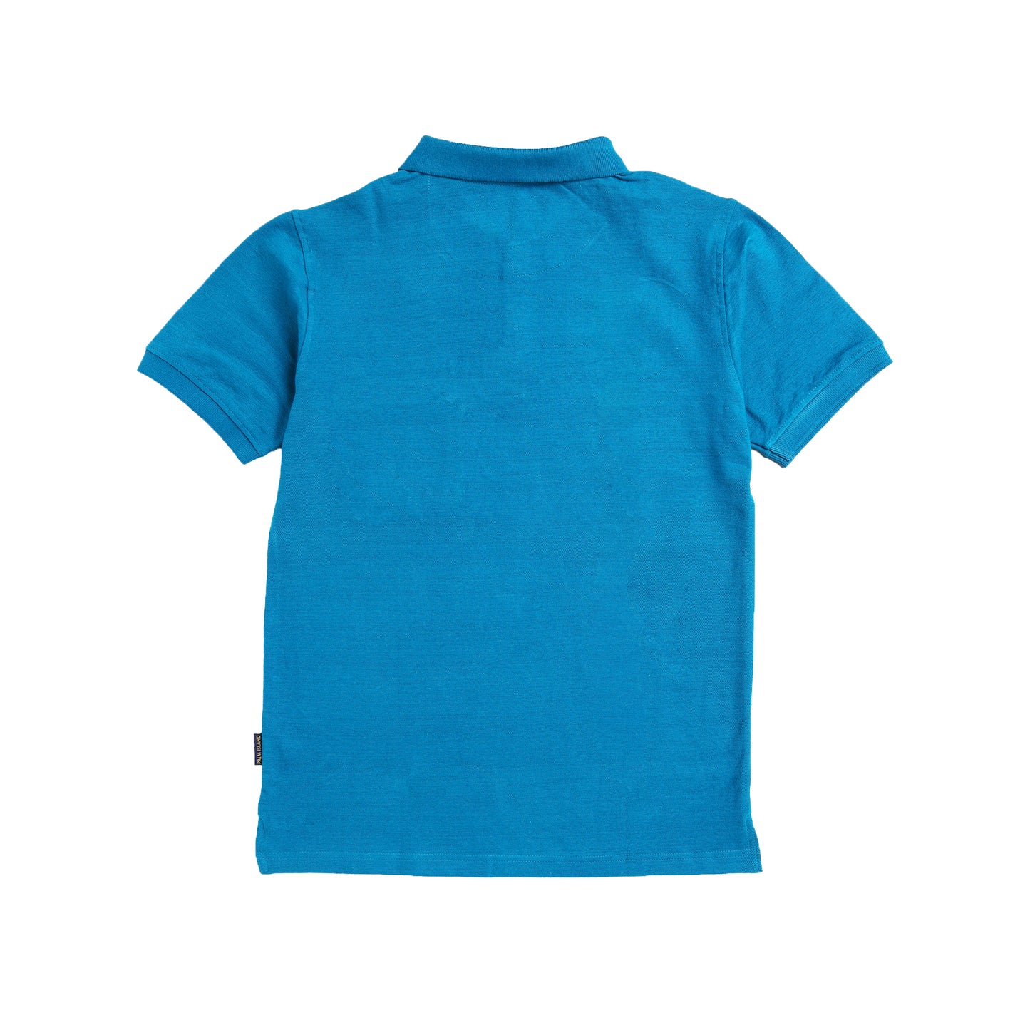 Mens Plain Polo | Peacock Blue