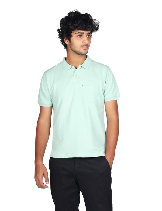 Men's Regular Fit Polo T-Shirt | Jade