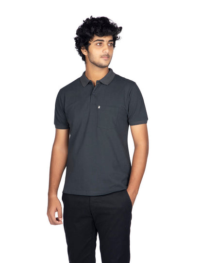 Men's Regular Fit Polo T-Shirt | Iron Gate