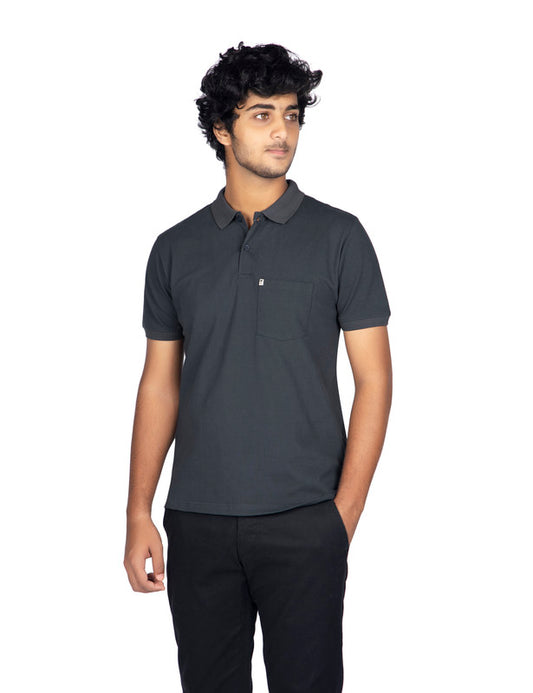 Men's Regular Fit Polo T-Shirt | Iron Gate