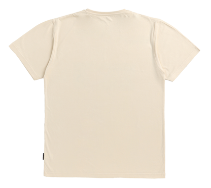 Men's Stylish Chest Print Tees T-Shirt | Butter Cream