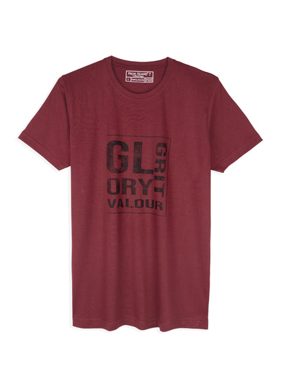 Maroon Tee